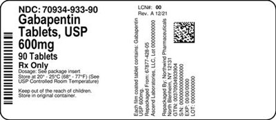 70934-933-90 Master Bottle Label Approval - Rev A 12-21.jpg Label - 70934 933 90 Master Bottle Label Approval Rev A 12 21